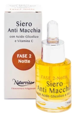 Siero Notte Esfoliante viso per pelle con discromie, 15ml