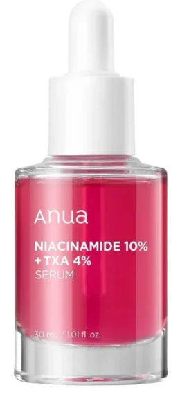 Siero viso Anua Niacinamide 10% + TXA 4%, illuminante