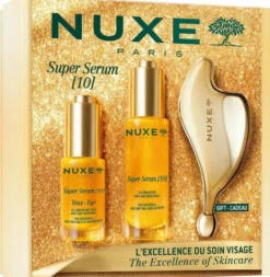 Siero viso Nuxe Super Serum 10 contorno occhi, cofanetto