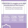 SILVERCARE SENSITIVE 2 TESTINE RICAMBIO COMPATIBILI ORAL B