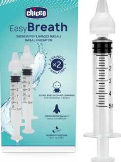 Siringa nasale Chicco Easy Breath per bambini, monouso