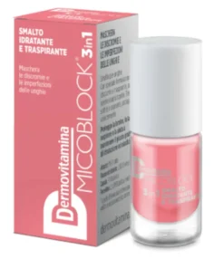 Smalto Dermovitamina Mico Rosa idratante e traspirante, 5ml