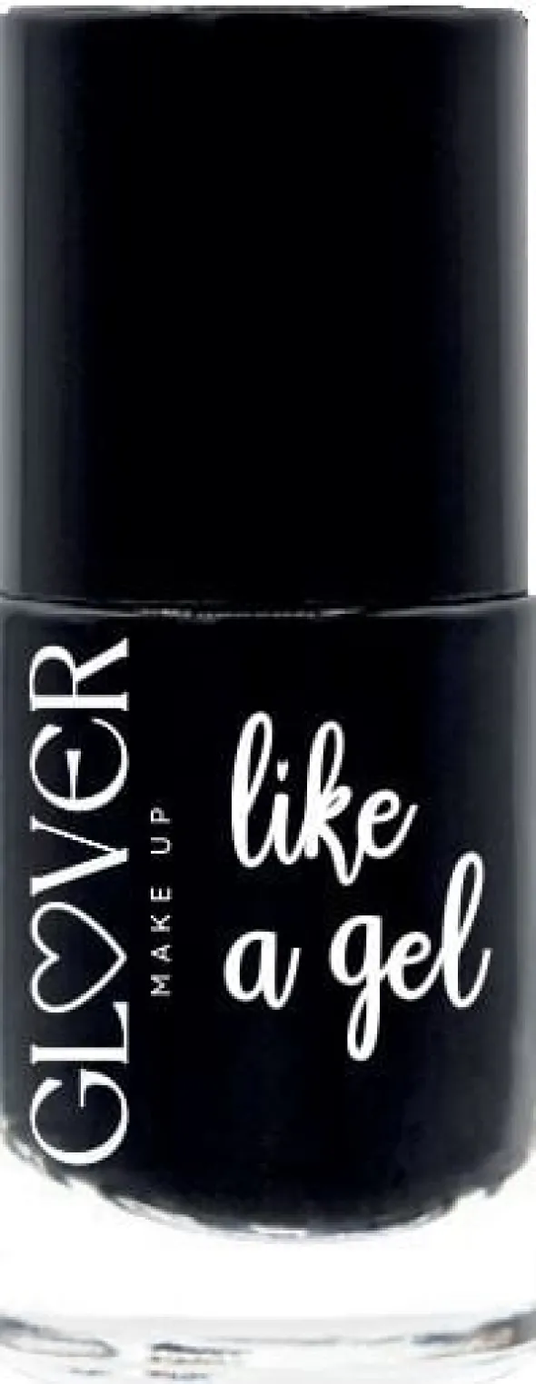 Smalto Glover Like a Gel Black nr. 16, boccetta da 10ml