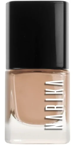 Smalto per unghie Narika colore rosa beige, flacone