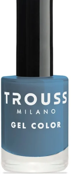 Smalto per unghie Trouss S-30 colore Aegean Blue, flacone