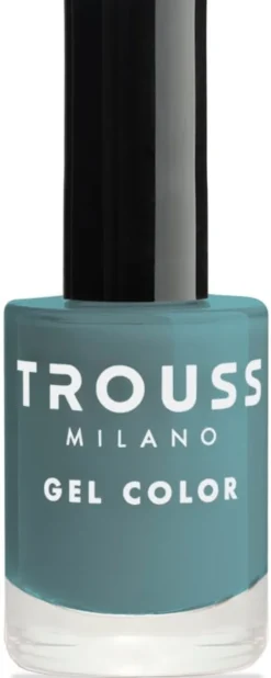 Smalto per unghie Trouss S-32 Petrol Blue, colore intenso