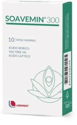 Soavemin 300 Ovuli per il benessere vaginale, 10 pezzi