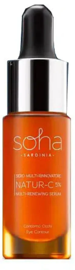 SOHA SIERO OCCHI MULTIRINNOVATORE NATUR C 5% CONTORNO OCCHI 13,5 ML