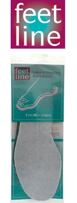 Solette termiche deodoranti Feetline per piede caldo e asciutto