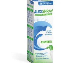 SOLUZIONE DI ACQUA DI MARE IPERTONICA AUDISPRAY ADULT IGIENE ORECCHIO SPRAY SENZA GAS 50 ML