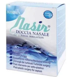 SOLUZIONE FISIOLOGICA ISOTONICA STERILE NASIR IN SCATOLA CON6 SACCHE VERSIONE LUER LOCK DA 500ML