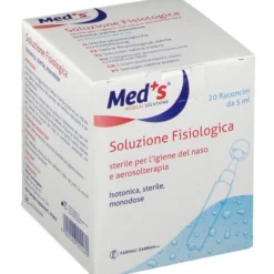 SOLUZIONE FISIOLOGICA MEDS 20 FLACONCINI DA 5 ML