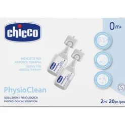 SOLUZIONE FISIOLOGICA PER AEROSOL CHICCO PHYSIOCLEAN 20 X 2 ML
