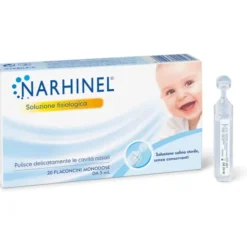 SOLUZIONE FISIOLOGICA PER ASPIRATORE NASALE NARHINEL 20 FIALE DA 5ML