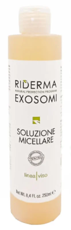 Soluzione Micellare Riderma Exosomi detergente viso