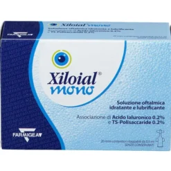 SOLUZIONE OFTALMICA IDRATANTE LUBRIFICANTE XILOIAL 20 MONODOSE DA 0,5ML