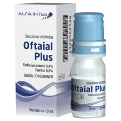 SOLUZIONE OFTALMICA OFTAIAL PLUS ACIDO IALURONICO 0,4% E TAURINA 10ML