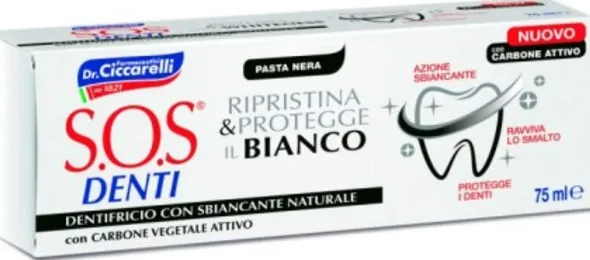 SOS DENTI WHITENING DENTIFRICIO