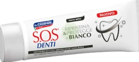 SOS DENTI WHITENING DENTIFRICIO