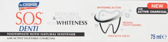SOS DENTI WHITENING DENTIFRICIO