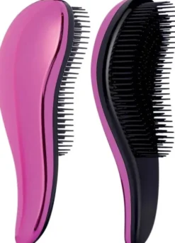 Spazzola Districante Trouss 45 per capelli, nero-fuxia