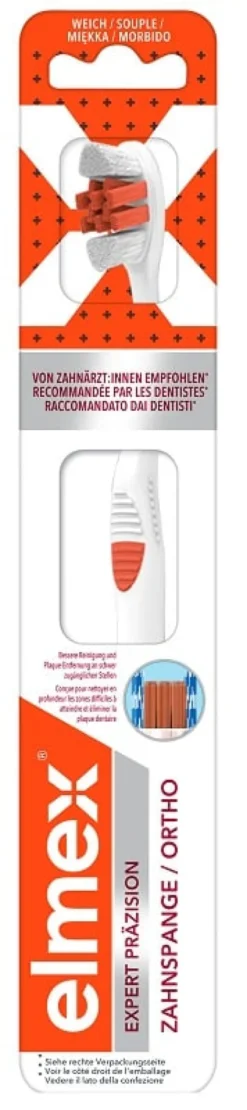 Spazzolino Elmex Expert Precision Ortho, 1 pezzo