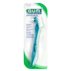 Spazzolino per protesi GUM Denture Brush, setole in nylon