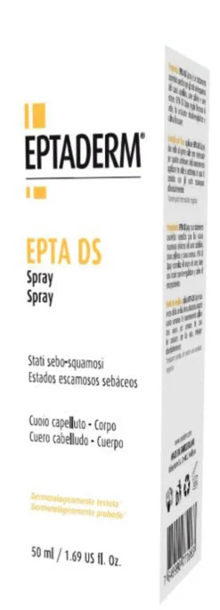 Spray Antiforfora Epta DS cuoio capelluto, 50ml