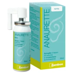 SPRAY IRRIGATORE PER LA RIMOZIONE DEL CERUME ANAURETTE 30 ML