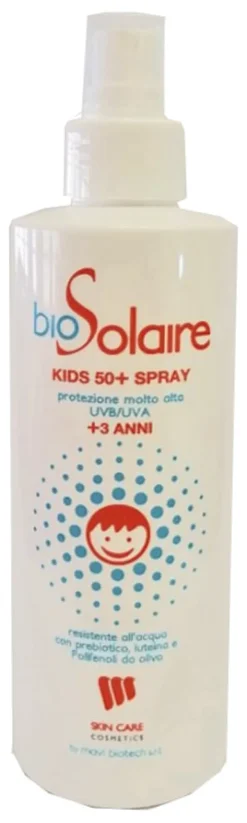 Spray Solare Biosolaire Kids SPF50+ protezione alta