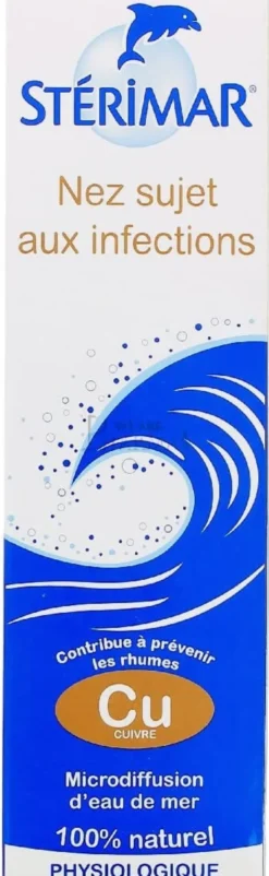 Spray Sterimar Cu per naso sensibile al raffreddore 100ml