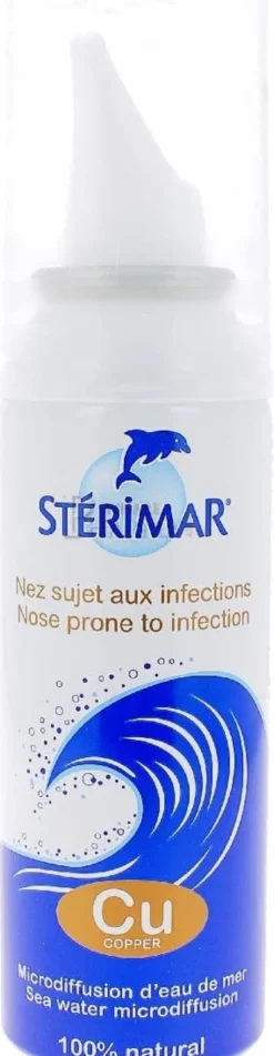 Spray Sterimar Cu per naso sensibile al raffreddore 100ml