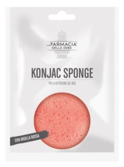 Spugna Konjac FDE con Argilla Rossa per il viso