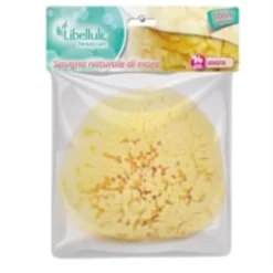 Spugna naturale di mare Libellule per viso e corpo, misura 14