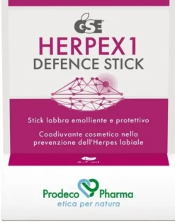 Stick labbra GSE Herpex 1 Defence emolliente e protettivo
