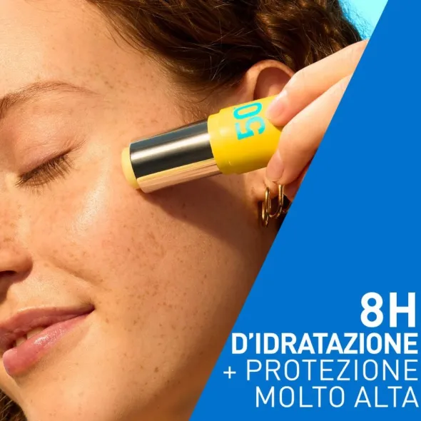 Stick Solare CeraVe SPF50+ viso invisibile, 8g