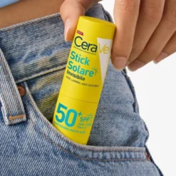 Stick Solare CeraVe SPF50+ viso invisibile, 8g