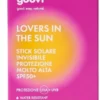 Stick solare Goovi Lovers in Sun SPF50+, formato pocket