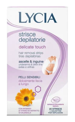 Strisce Depilatorie Lycia Delicato Ascelle e Inguine