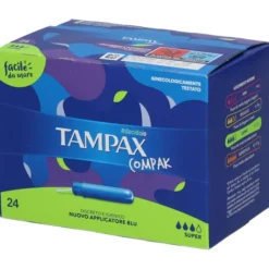 TAMPAX COMPAK SUPER 24 PEZZI