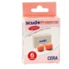 Tappi Antirumore Earplug Scudo in Cera, 6 Coppie 12 Pezzi