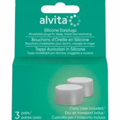 Tappi auricolari Alvita in silicone modellabile, 3 paia