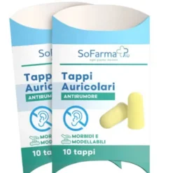 TAPPI AURICOLARI 10 PEZZI SOFARMAPIU'