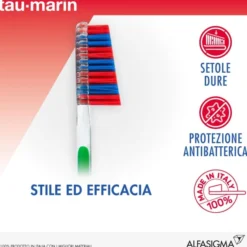 TAUMARIN SPAZZOLINO SCALARE 33 DURO CON ANTIBATTERICO