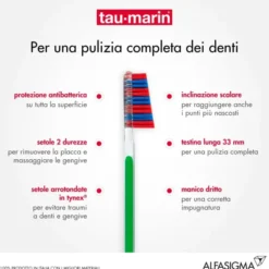 TAUMARIN SPAZZOLINO SCALARE 33 DURO CON ANTIBATTERICO