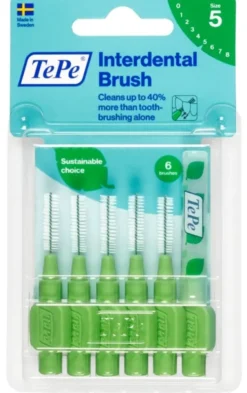 TEPE SCOVOLINO VERDE 0,8MM 6 PEZZI