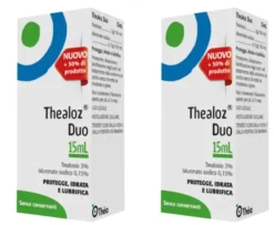 THEALOZ DUO SOLUZIONE OFTALMICA FLACONE 15 ML Pack da 2