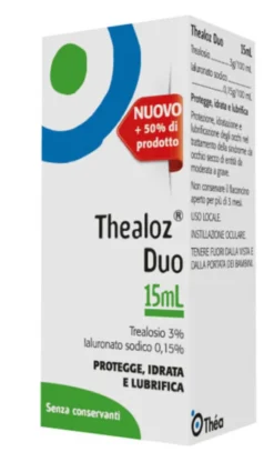 THEALOZ DUO SOLUZIONE OFTALMICA FLACONE 15 ML