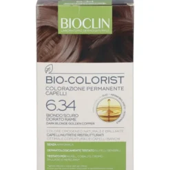 Tinta Bioclin Bio Colorist 6,34 biondo scuro dorato rame
