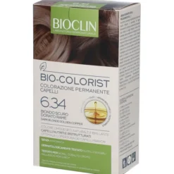 Tinta Bioclin Bio Colorist 6,34 biondo scuro dorato rame